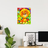 dandy lion poster (Thuiskantoor)