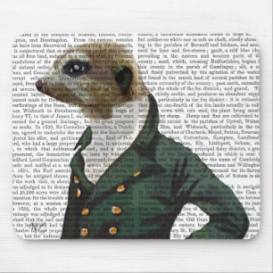 Dandy Meerkat Portrait Muismat