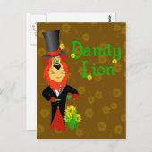 Dandylion Briefkaart (Voorkant / Achterkant)