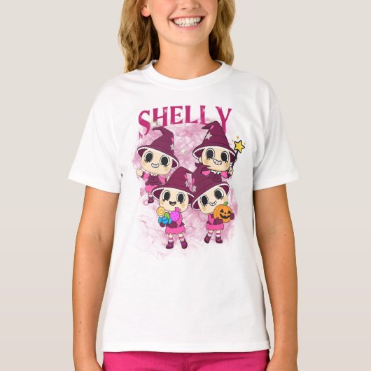 Dandy's World Shelly Halloween T-shirt (Voorkant)