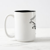 DandySlendy - Slenderman drink thee-mok Tweekleurige Koffiemok (Links)