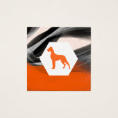Dane moderne abstrait Orange (Devant)
