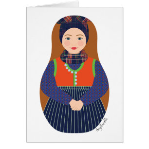 Dane, Rømø Matryoshka Kaart
