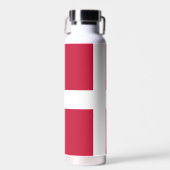 Danemark Bouteille isolée, Drapeau danois (Avant)