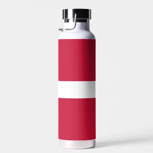 Danemark Bouteille isolée, Drapeau danois (Plage)