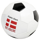 Danemark Drapeau Danois Personnalisé (3/4)