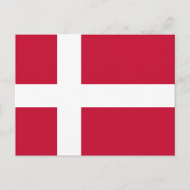 Dänemark Flagge Briefkaart