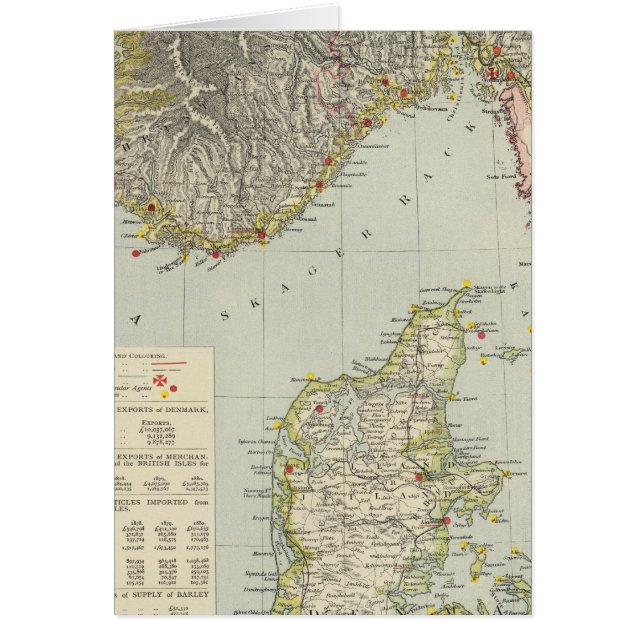 Danemark, Norvège du Sud (Devant)