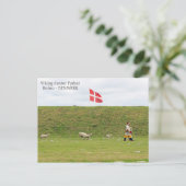 Danemark, terre Viking Fyrkat Carte postale ! (Debout devant)