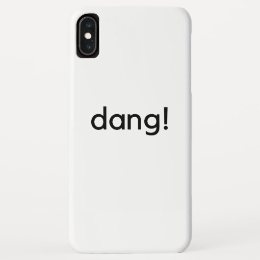 Dang. Case-Mate iPhone Case (Achterkant)