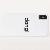 Dang. Case-Mate iPhone Case (Achterkant (horizontaal))