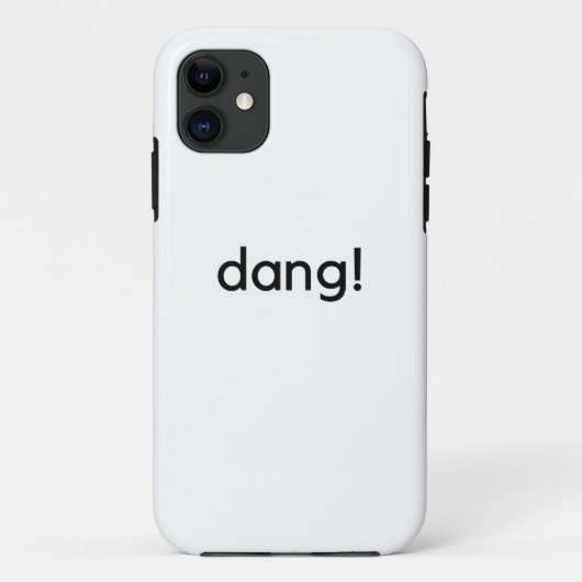 Dang. Case-Mate iPhone Case (Achterkant)