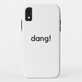Dang. Case-Mate iPhone Case (Achterkant)