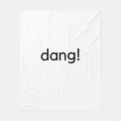 Dang. Fleece Deken (Voorkant)