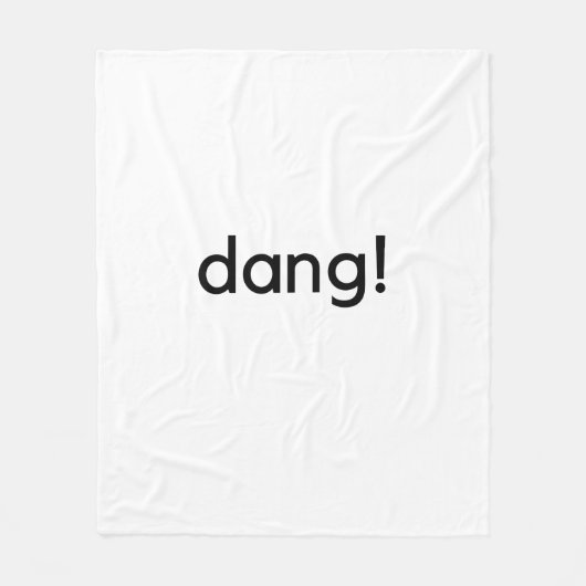 Dang. Fleece Deken (Voorkant)