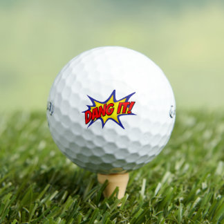 Dang It Mulligan Golf Balls | Funny Callaway Gift Golfballen