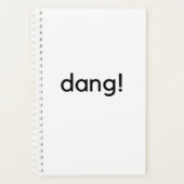 Dang. Planner (Voorkant)