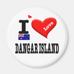 DANGAR ISLAND - I Love Magneet