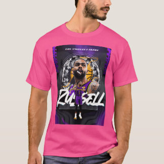 D'Angelo Russell Art Basketball T-shirt