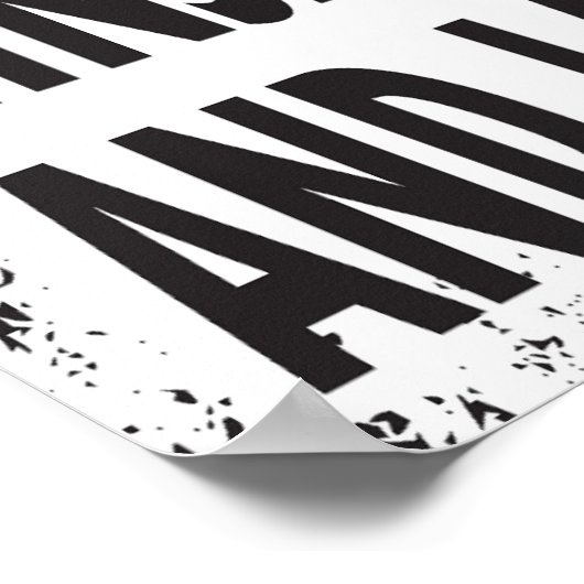 DANGER ! Affiche (Coin)