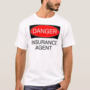 Danger - Agent d'assurance Drôle T-Shirt Casquette