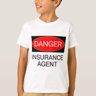 Danger - Agent d'Assurance T-Shirt Drôle Mug Chape