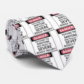 Danger Baritone Stropdas (Opgerold)