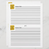 Danger : Carte de recette Cuisine pour hommes (Devant / Derrière)