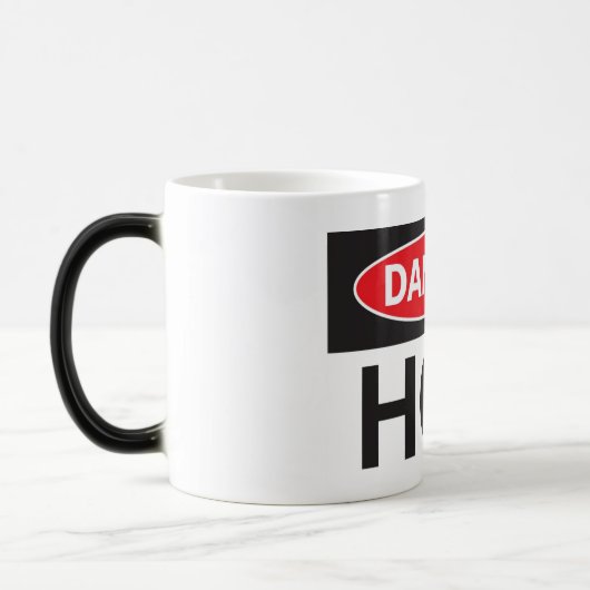 Danger chaud - tasse Morphing (Gauche)