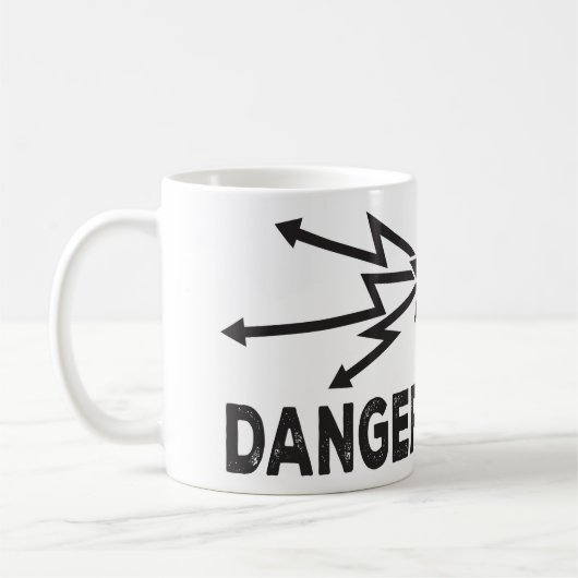 Danger de Mort Mug (Gauche)