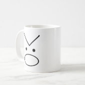 Danger Doberman Coffee Mok (Voorkant links)