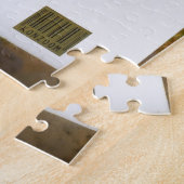 DANGER - Geen Cliff Diving - Hawaii - 20x20 - 676  Legpuzzel (Zijkant)