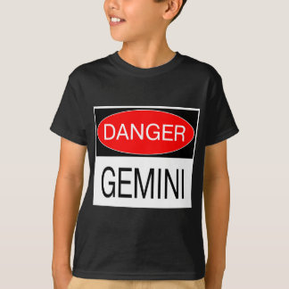 Danger - Gémeaux T-Shirt Drôle D'Astrologie Chapea
