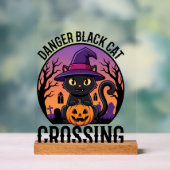 Danger Halloween Chat Noir Traverse (Neutre)