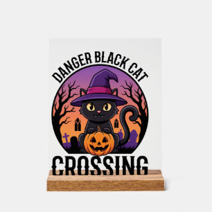 Danger Halloween Chat Noir Traverse