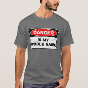 Danger is mijn middennaam t-shirt