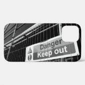 Danger Keep Out Signer Coque-Mate coque iphone (Verso (horizontal))