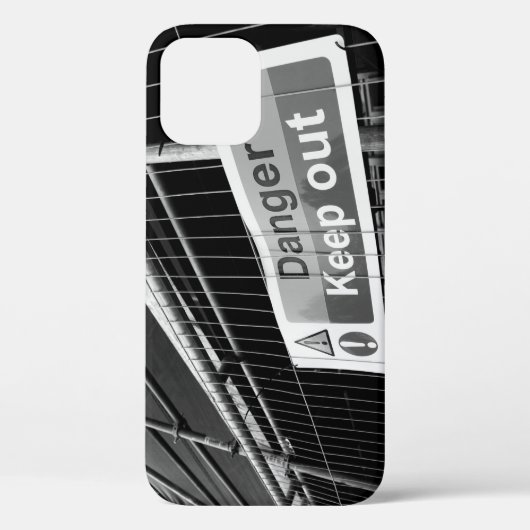 Danger Keep Out Signer Coque-Mate coque iphone (Verso)