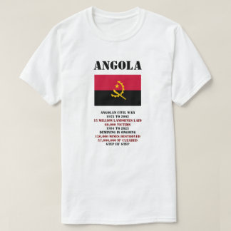 Danger Landmines, Angola T-shirt