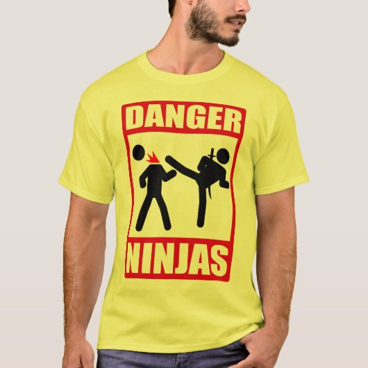Danger Ninjas T-shirt (Voorkant)