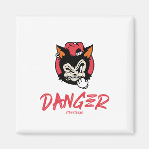 Danger Street Draag Magneet
