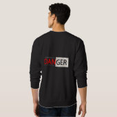 🔥 “DANGER” T-Shirt ⚠️ (Achterkant volledig)
