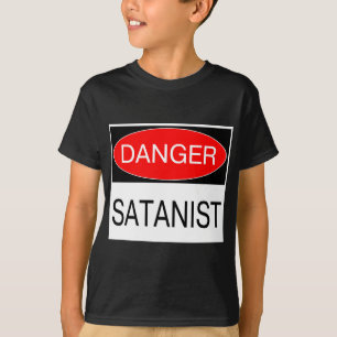 Danger - T-Shirt Drôle Sataniste Mug Chapeau Sac