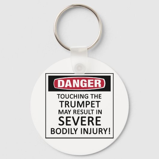 Danger Trumpet Sleutelhanger (Voorkant)