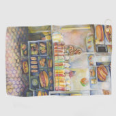 Dangerachtig dicht bij de vun golfhanddoek (Horizontaal)