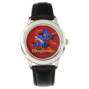Dangerman Urban Superheld Wall Smash Watch Horloge