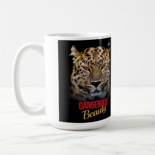 Dangerous Beauty - Leopard Mug (Gauche)