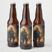 Dangerous Mines Bier Etiket (Flessen)