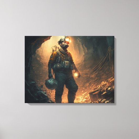 Dangerous Mines Canvas Afdruk (Voorkant)