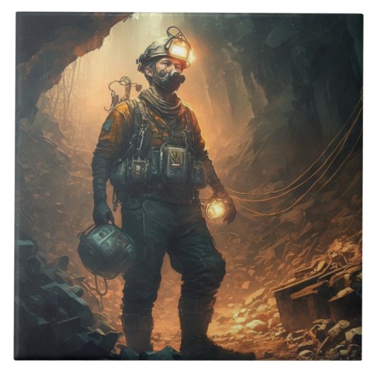 Dangerous Mines Tegeltje (Voorkant)